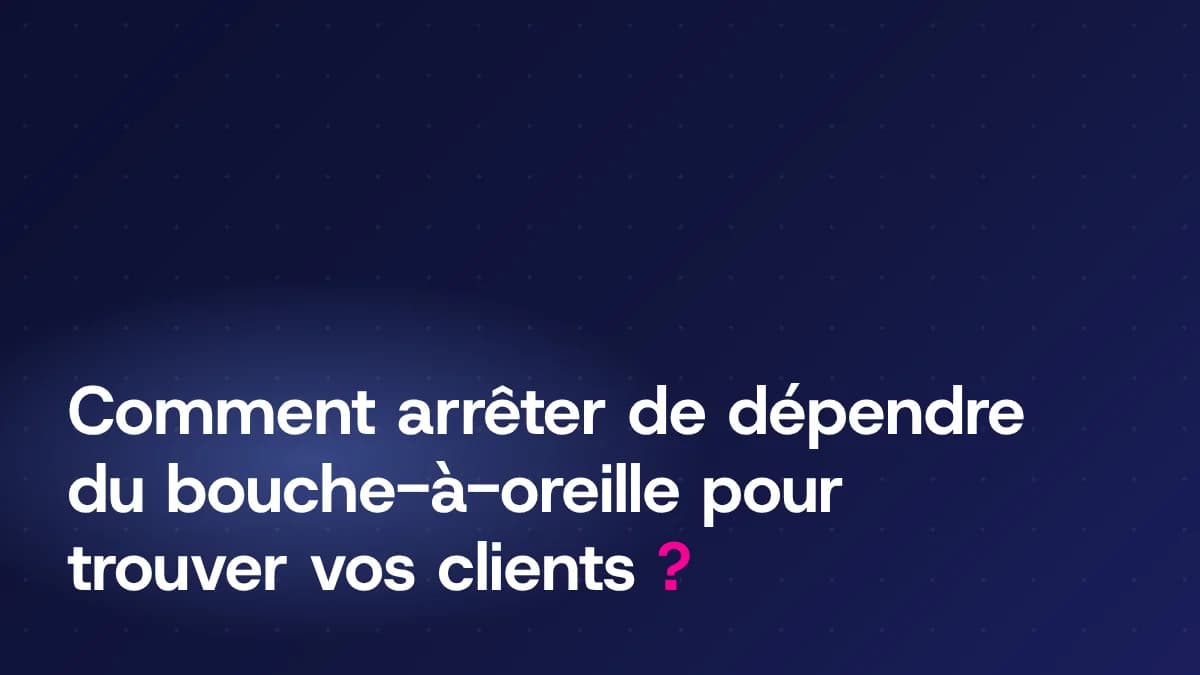 Schéma d'un système d'acquisition clients